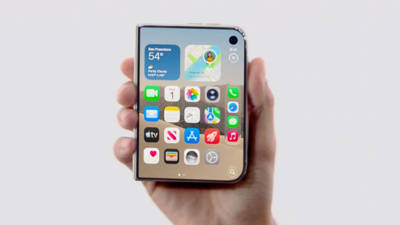 Katlanabilir iPhone, özel iOS sürümüyle çıkış yapacak
