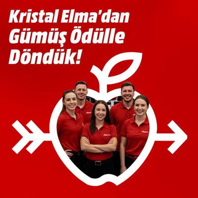 MediaMarkt Gümüş Kristal Elma’nın sahibi oldu! - Resim : 1
