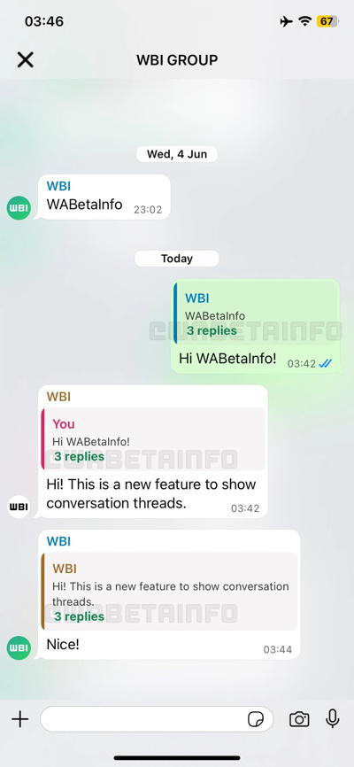 WhatsApp’tan grup sohbetlerini kolaylaştıracak yeni yanıt özelliği geliyor - Resim : 1