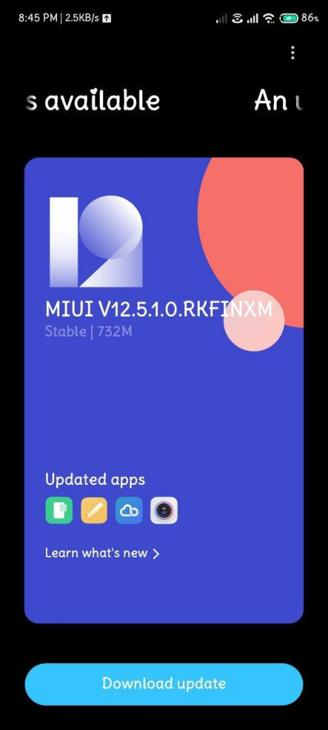 MIUI 12.5