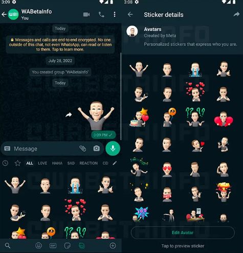WhatsApp’da kendi avatarınızı çıkartma olarak kullanmak ister misiniz? - Resim : 1