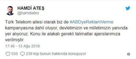 Türk Telekom'dan ABD boykotu! - Resim : 2