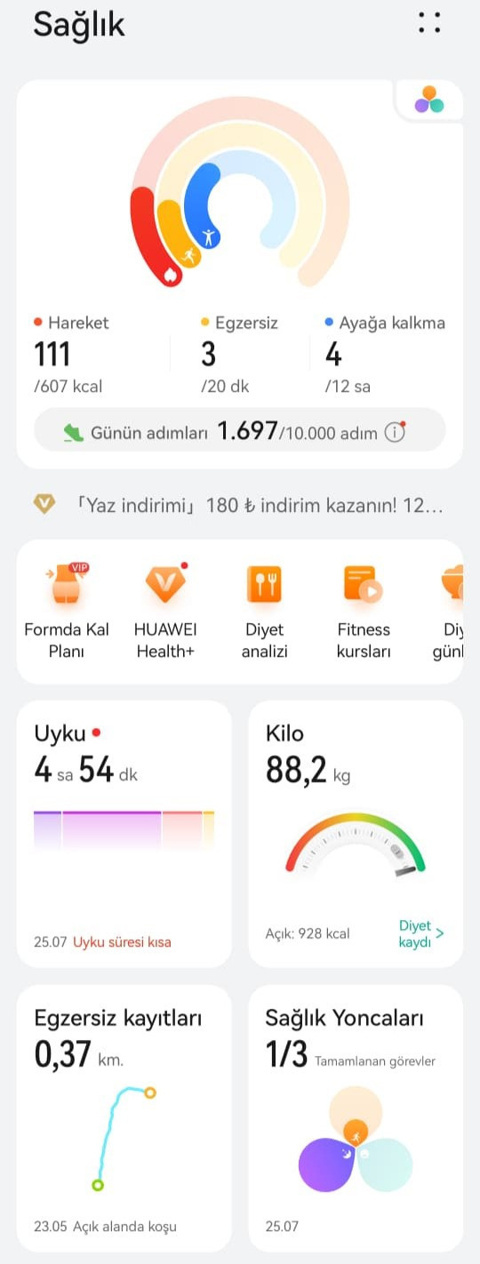 Huawei, Türkiye'nin sağlık karnesini açıkladı: Stres ve kiloda sınıfta kaldık - Resim : 3