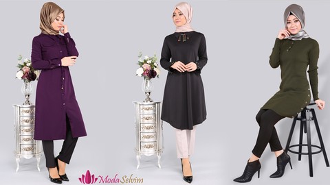 Tesettür  tunik modelleri ile hangi giysiler giyilebilir?