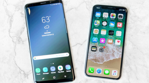 Galaxy S9'un ekranı iPhone X'dan daha iyi!