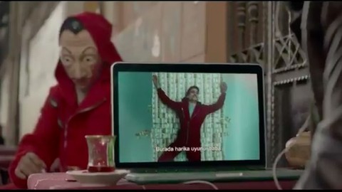 La Casa De Papel İstanbul temalı fragman ile geldi