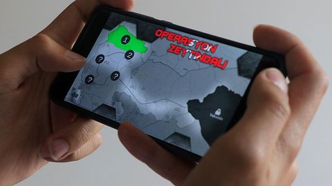 Zeytin Dalı Harekatı mobil oyun oldu