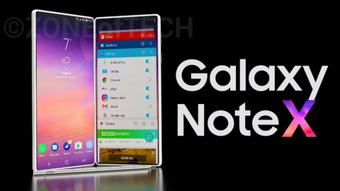 Samsung katlanabilir ekranlı telefon geliştiriyor