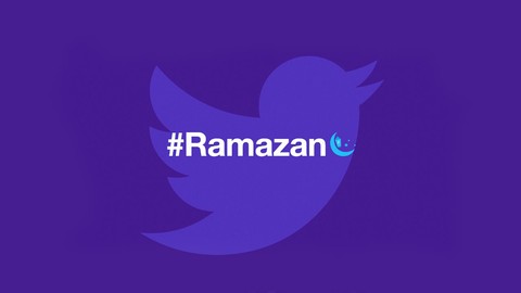 Twitter'dan Türkçe etiketli Ramazan emojisi