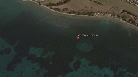Google Earth Yunanistan'da tanımlanamayan cisim buldu