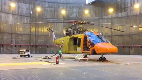 T625 Genel Maksat Helikopteri'nin motoru çalıştırıldı