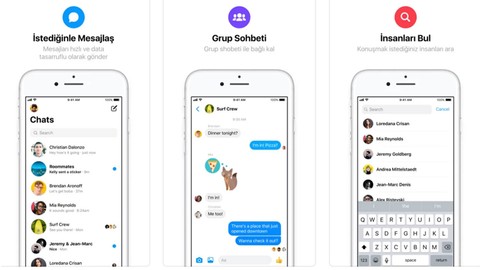 Türkiye'ye özel Facebook Messenger Lite iOS yayınlandı!