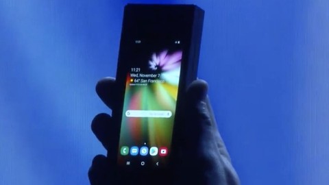 Samsung katlanabilir telefonun fiyatı ortaya çıktı
