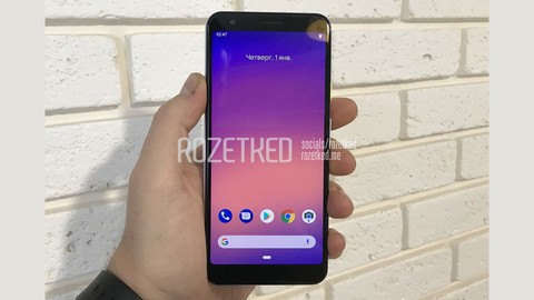Google Pixel Lite yüzünü gösterdi