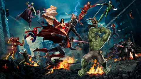 Marvel ve DC birbirine girdi!