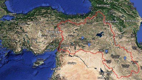 Google yanlıştan döndü. Kürdistan haritasını kaldırdı!