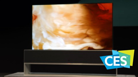 LG'nin kıvrılabilir televizyonuna göz attık (video)