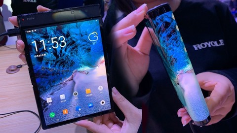 Royole'den katlanabilir telefon: Royole FlexPai!