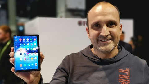 Katlanabilir ekranlı telefon FlexPai elimizde! (video)