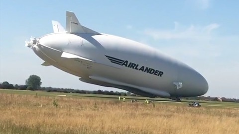 Zeplin benzeri Airlander 10 üretimine başlanıyor