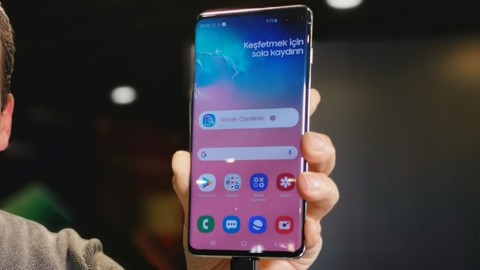 Samsung Galaxy S10+ elimizde! (video)