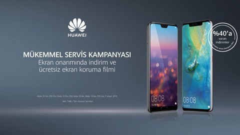 Huawei’den ekran onarım kampanyası