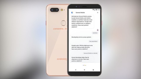 Yapay zeka destekli General Mobile Asistanı duyuruldu