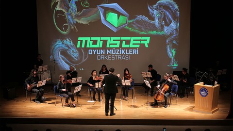 Monster oyun müziklerini canlı dinleme fırsatı sunuyor!