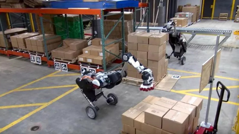 Boston Dynamics güncelledi Handle işe başladı