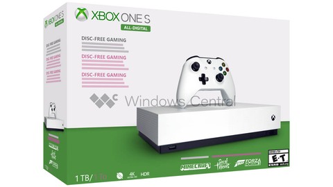 Disksiz Xbox One S tasarımı ve fiyatı ortaya çıktı!