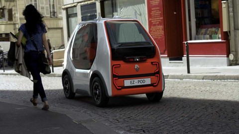 Renault EZ-Pod sürücüsüz taşımacılık yapacak