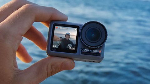 Fotoğraflarla DJI Osmo aksiyon kamerası