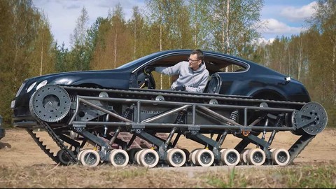 Ultratank, Bentley Continental GT sınırları zorluyor