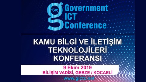 Kamu Bilgi ve İletişim Teknolojileri Konferansı gerçekleştiriliyor