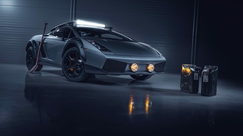 Lamborghini Gallardo arazi aracına dönüştürüldü!