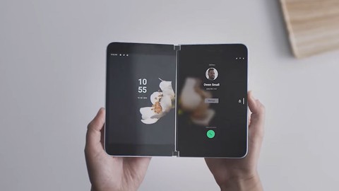 Microsoft'tan çift ekranlı telefon: Surface Duo