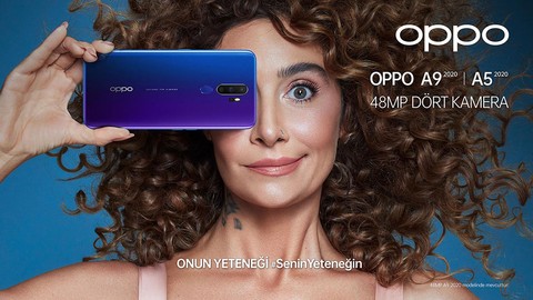 OPPO'nun reklam yüzü Sıla oldu