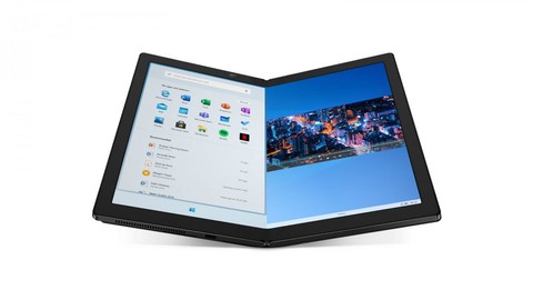 Lenovo katlanabilir ekranlı bilgisayarı satışa sunuyor