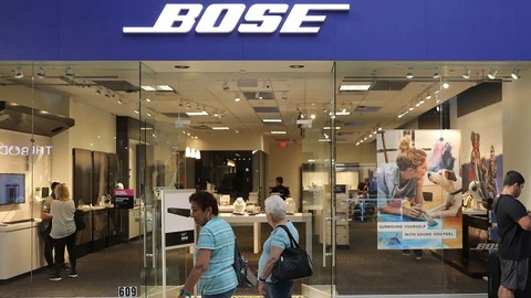 Bose mağazalarını kapatıyor!