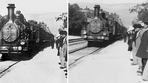 Yapay zeka 124 yıllık videoyu 4K'ya dönüştürdü