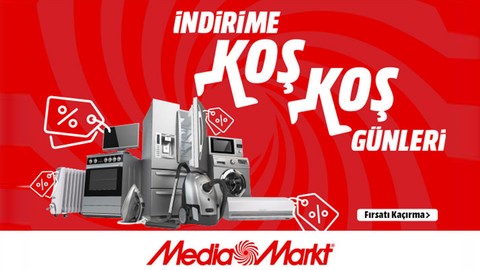 MediaMarkt'tan İndirime Koş Koş Günleri kampanyası