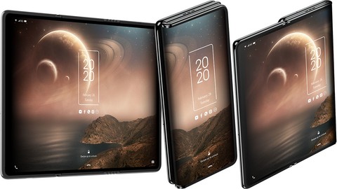 TCL 3’e katlanan telefonuyla fark yaratacak!