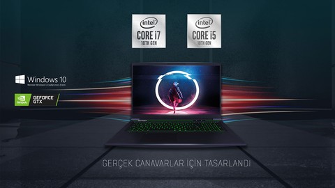 10. Nesil işlemcili Monster Notebook'lar satışa sunuluyor