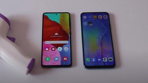 Huawei P Smart Pro ve Galaxy A51 karşı karşıya!
