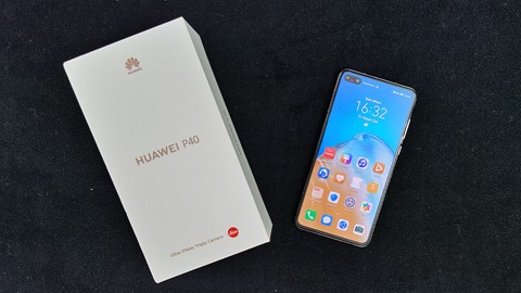 5G destekli Huawei P40 kutusundan çıkıyor (video)