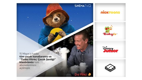 Çocuk Şenliği Tivibu’da ücretsiz