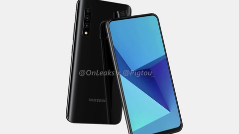 İlk pop-up kameralı Samsung modeli ortaya çıktı!