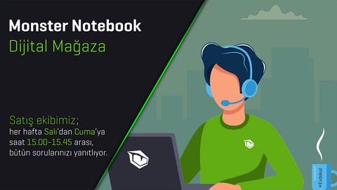 Monster Notebook’tan dijital mağaza