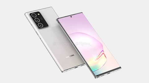 Samsung Galaxy Note 20 Ultra basın görselleri ortaya çıktı!
