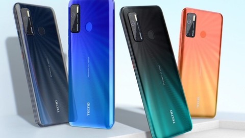 900 TL'lik Tecno Spark Power 2 tanıtıldı! Tam 6000 mAh batarya!